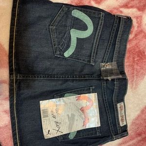 Jean Evisu Skirt NWT
